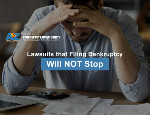 Lawsuits that Filing Bankruptcy Will NOT Stop